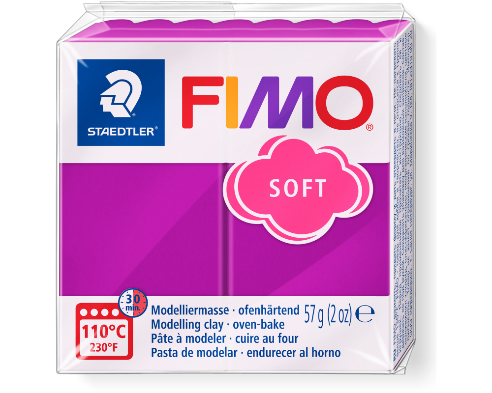 FIMO Knete Soft 57g 8020-61 violett