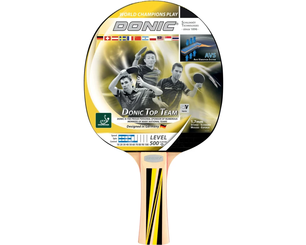 DONIC Schildkröt Tischtennisschläger Top Team 500