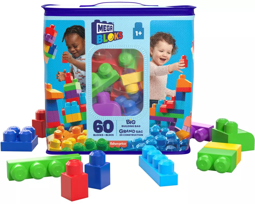 Mega Construx MEGA BLOKS Bausteinebeutel bunt (60 Teile)