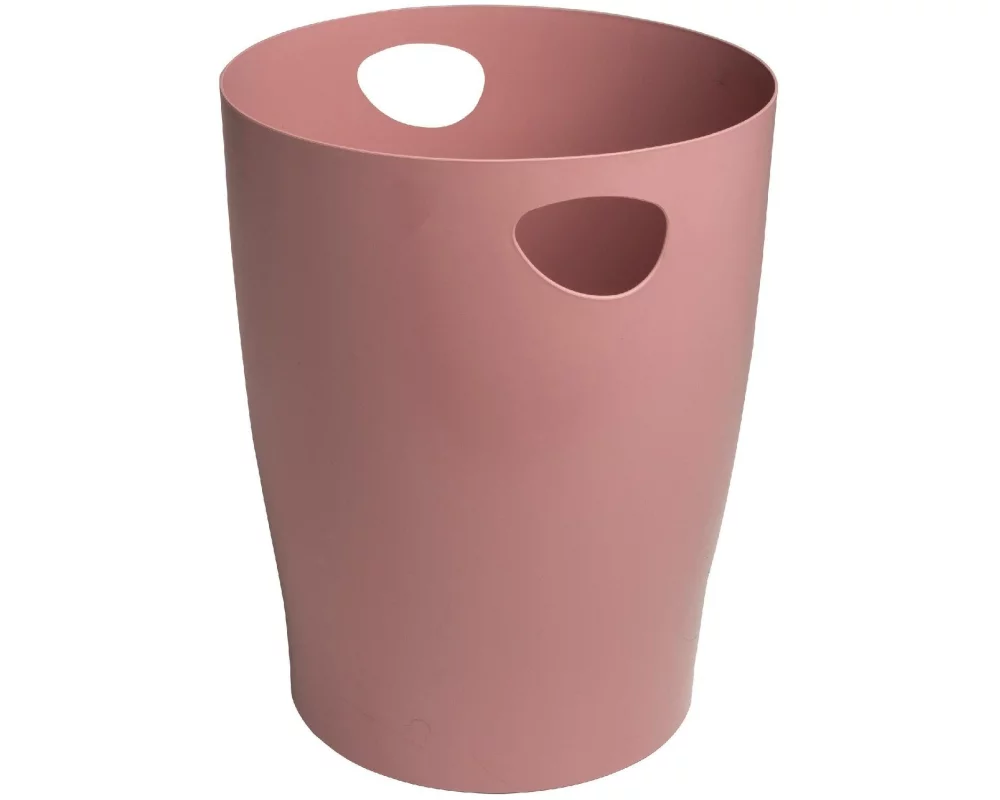 Exacompta Papierkorb Ecobin Skandi 15 L, Altrosa