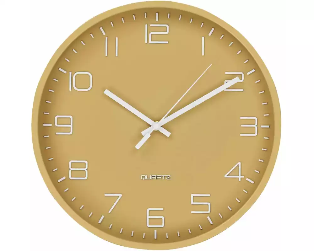 House Nordic Wanduhr Rosolini Ocker