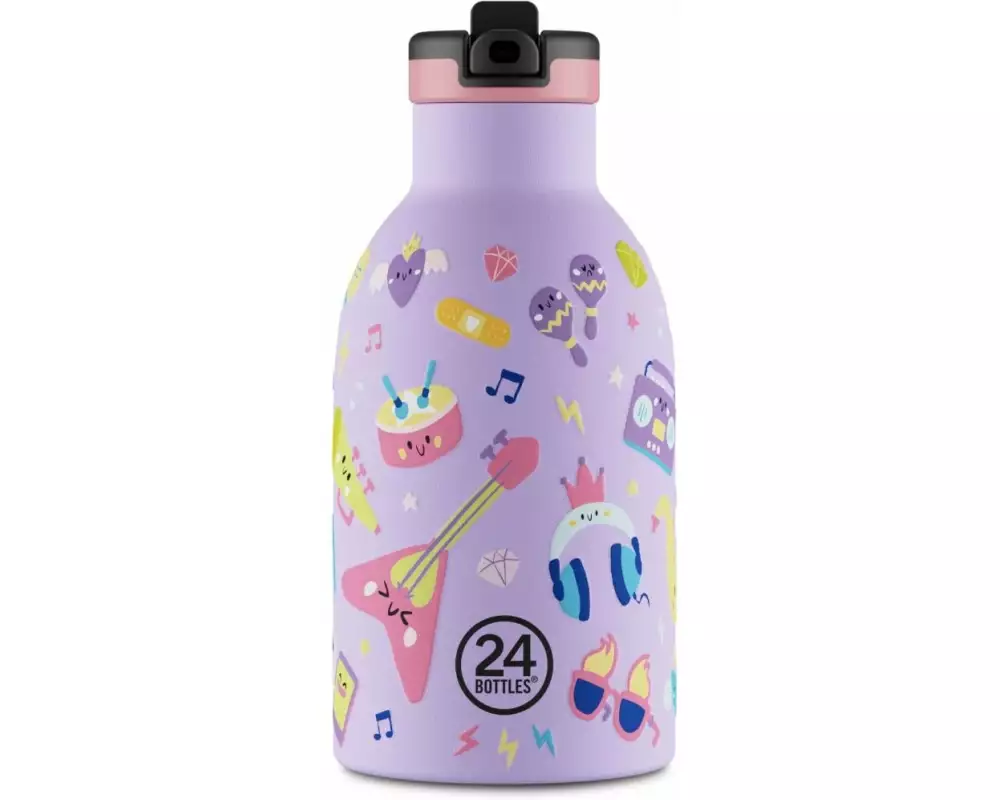 24Bottles Thermosflasche Music Friends, 330 ml, Lila
