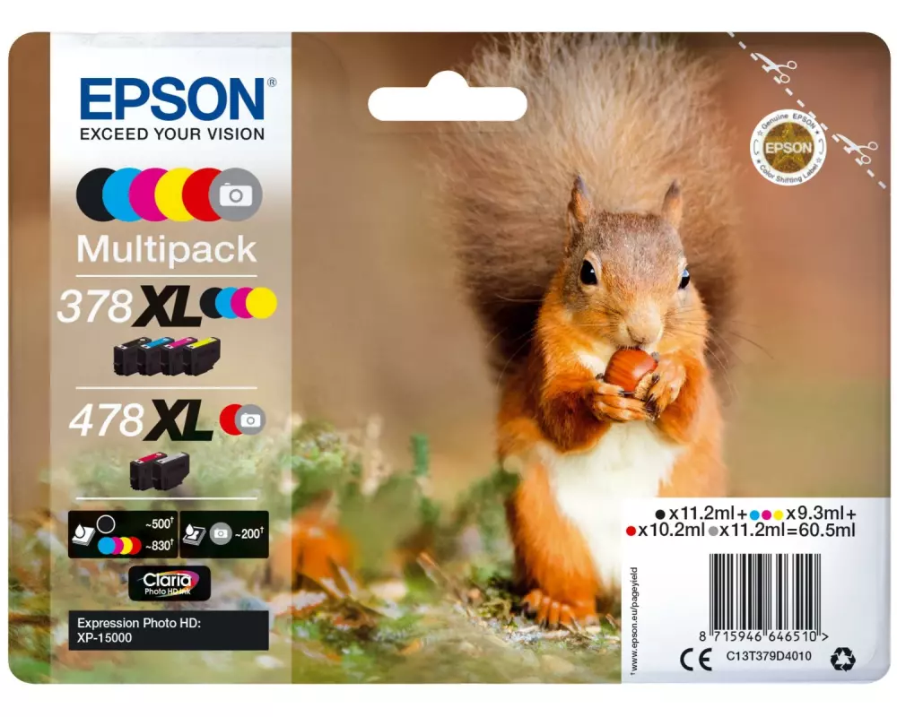 Epson Tinte Epson 378XL / 478 XL