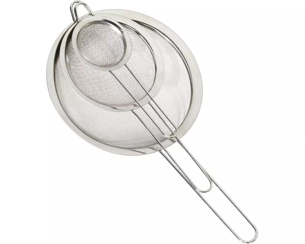 relaxdays Abtropfsieb 3er Set