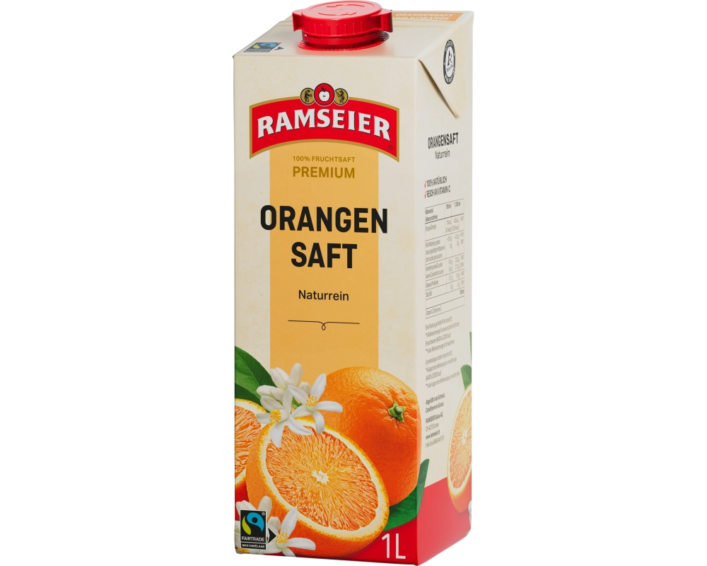 RAMSEIER Premium 100% Orangensaft 1068 100 cl, 1 Stk.