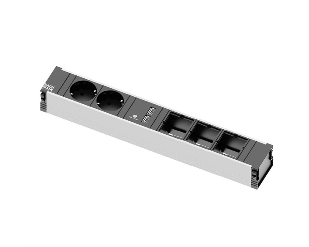 BACHMANN CONI 2x Schutzkontakt 3x ABD