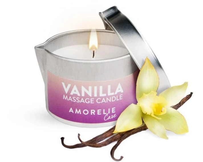 Amorelie Massagekerze Care Vanilla 1 Stück