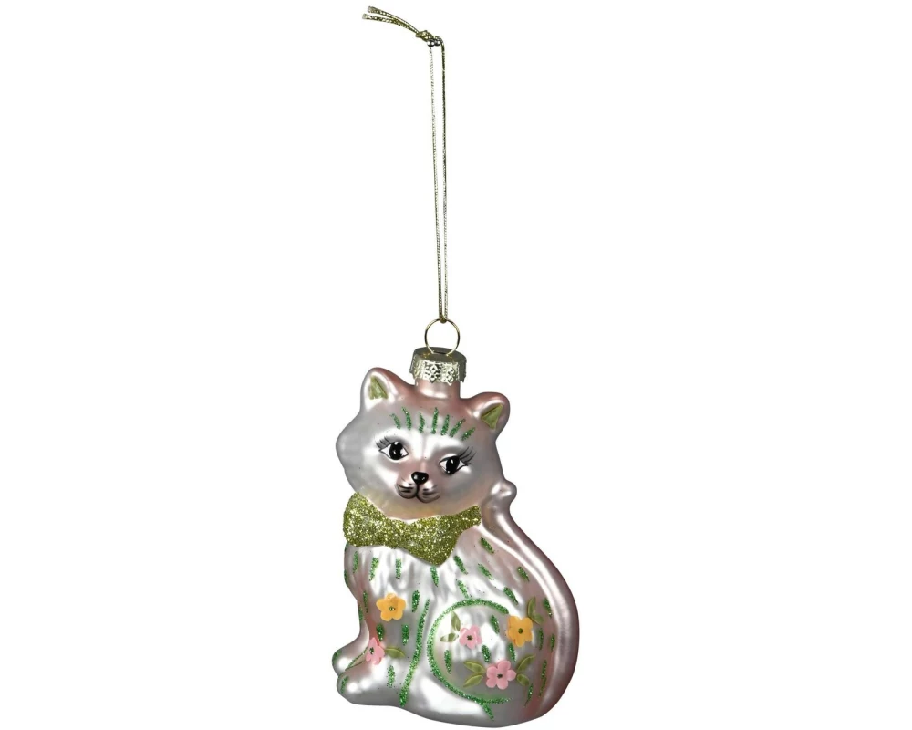 COCON Weihnachtsschmuck Katze, 3 Stk.