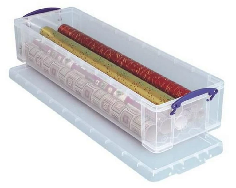 Really Useful Box Aufbewahrungsbox Transparent, 22 l