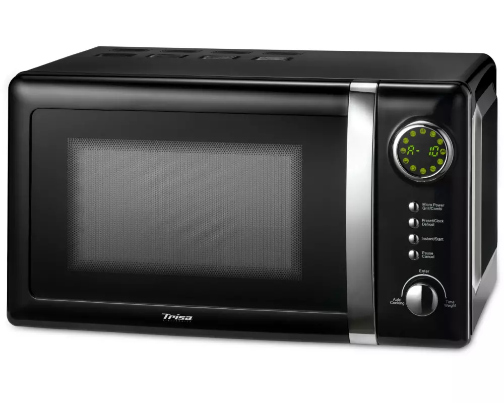 Trisa Mikrowelle mit Grill Micro Professional Schwarz