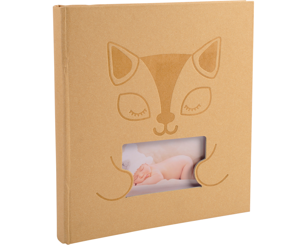 EXACOMPTA Fotoalbum Zéphire 29x32cm 16562E grau 60 Seiten