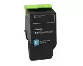 LEXMARK 78C10C0 return toner cartridge Cyan