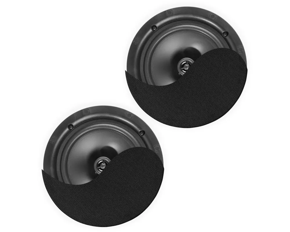 Power Dynamics Deckenlautsprecher NCBT5B 2-er Set, 2x 20W, Schwarz