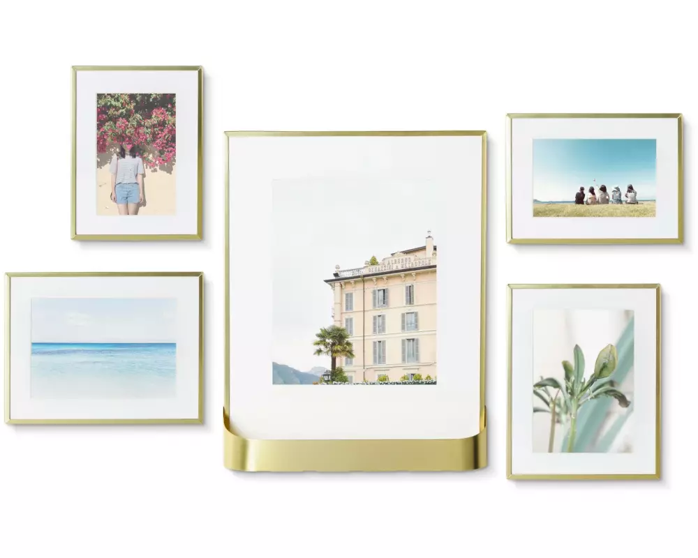 Umbra Bilderrahmen Matinee Galerie Messing