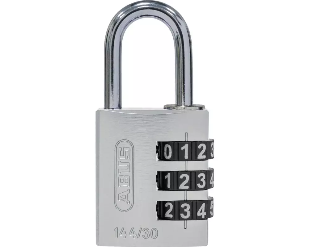 Abus Zahlenschloss 144/30 B/DFNLI Silber Aluminium