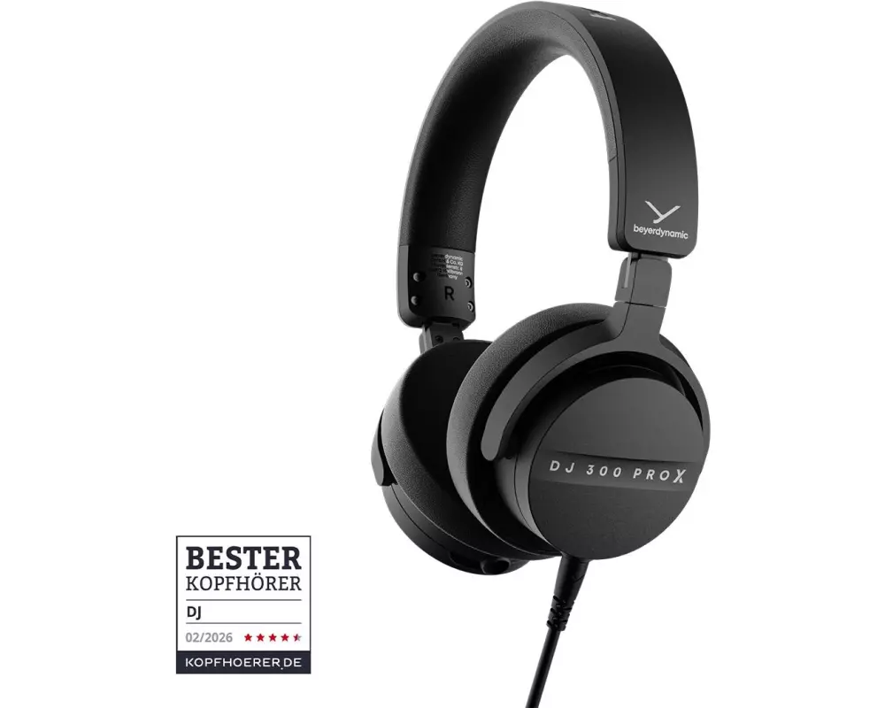 Beyerdynamic DJ 300 PRO X Schwarz