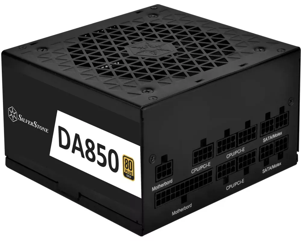 SilverStone Netzteil DA850 Gold 850 W
