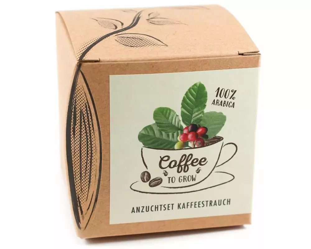 Naturkraftwerk Anzuchtset Coffee-to-grow mit Kaffeesaatgut