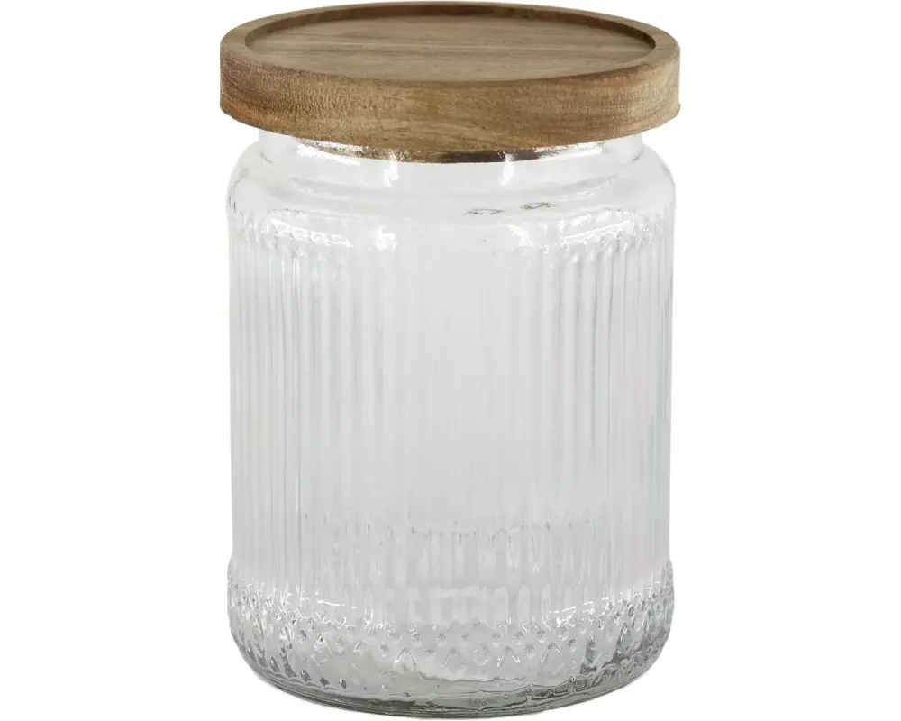 Chic Antique Einmachflasche mit Perlrandmuster 700 ml, 1 Stück