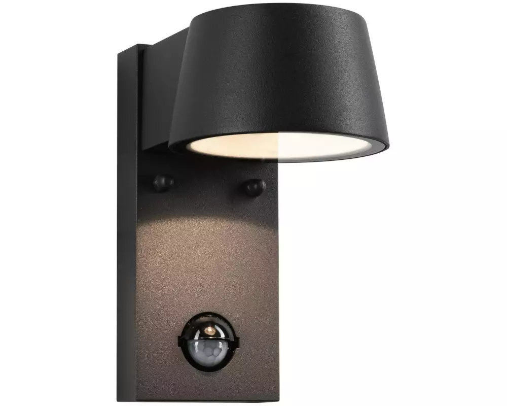 Paulmann Wandleuchte Capea mit Bewegungsmelder, 5 W, 3000 K, Grau