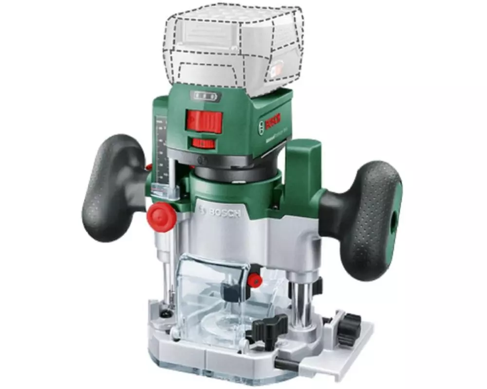 Bosch Router Combi Set ohne Akku und Ladegerät