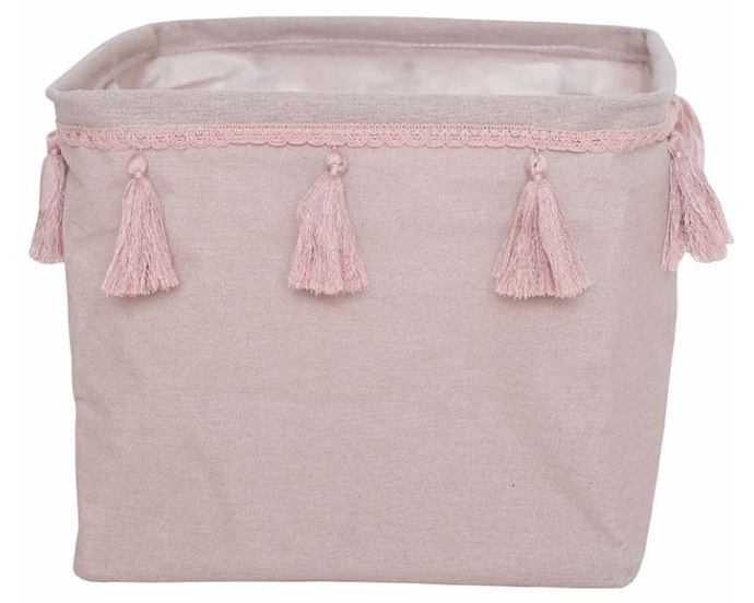 JABADABADO Aufbewahrungskorb K018 pink 28x28x24cm