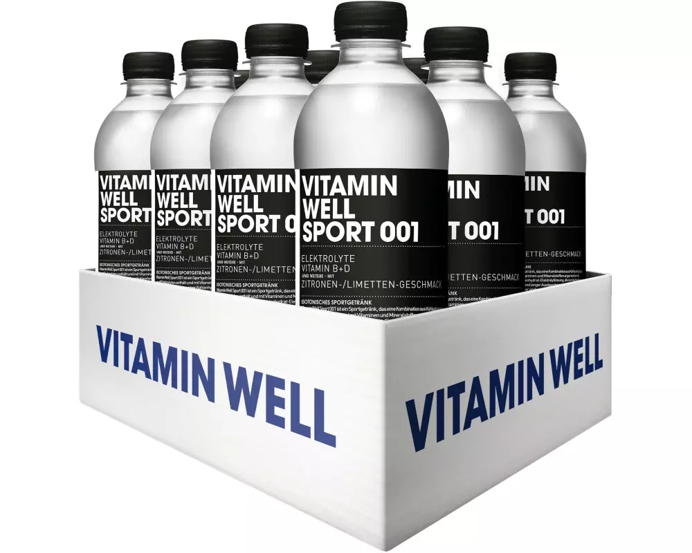 VITAMIN WELL Sportgetränk Sport 001 12 x 0.5 l