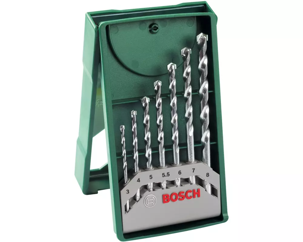 Bosch Steinbohrer-Set Mini-X-Line, 7-teilig