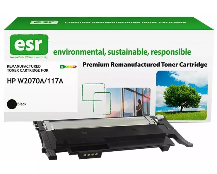 ESR Toner cartridge compatible with HP W2070A black remanufactured 1.600 pages