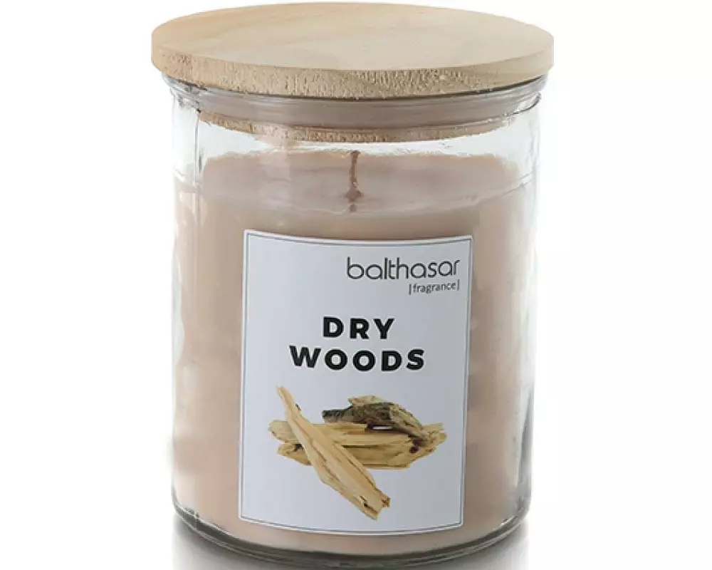 balthasar Duftkerze Dry Woods 10 x 12 cm