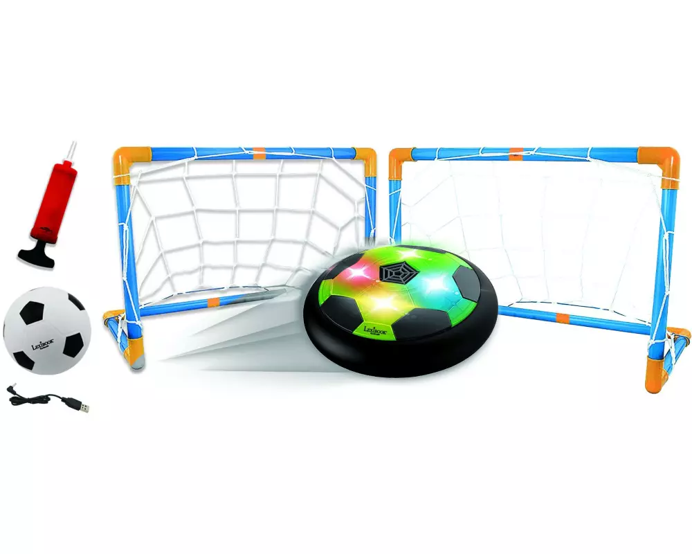 Lexibook AeroFoot Luftkissenboot-Fussballscheibe wiederaufladbar