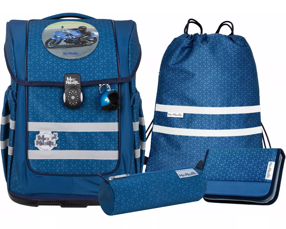 MCNEILL Schulthek-Set ERGO COMPACTO 9660260000 TETRA 5-teilig