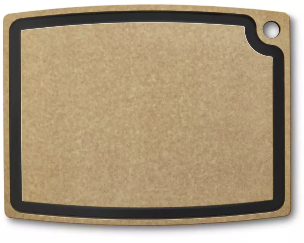 Victorinox Schneidebrett Kitchen Saftrille, 49.5 cm x 38.1 cm, Beige