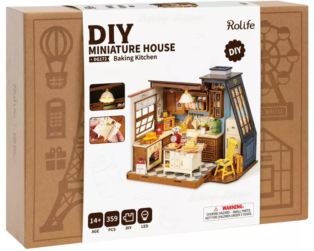 RoboTime Bausatz Backküche