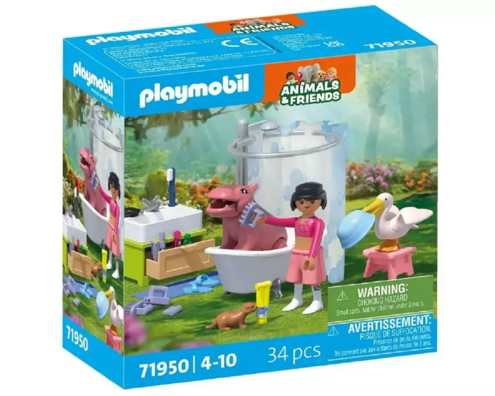 Playmobil Animals & Friends Tierischer Badespass 71950