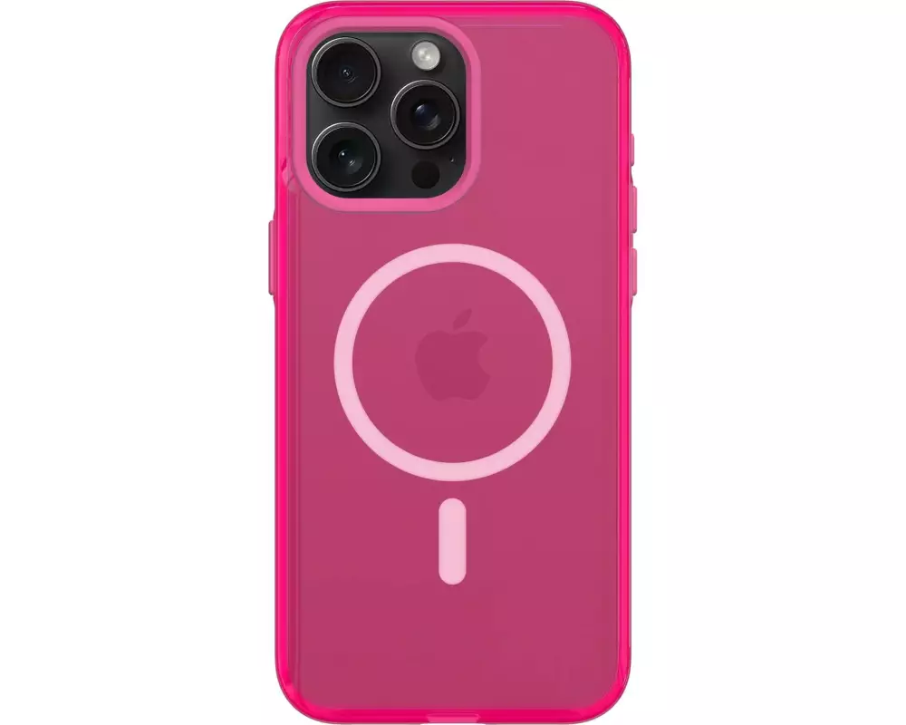 Rhinoshield Back Cover JellyTint MagSafe iPhone 15 Pro Max Fancy Pink