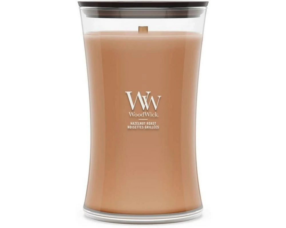 Woodwick Duftkerze Hazelnut Roast Large Jar