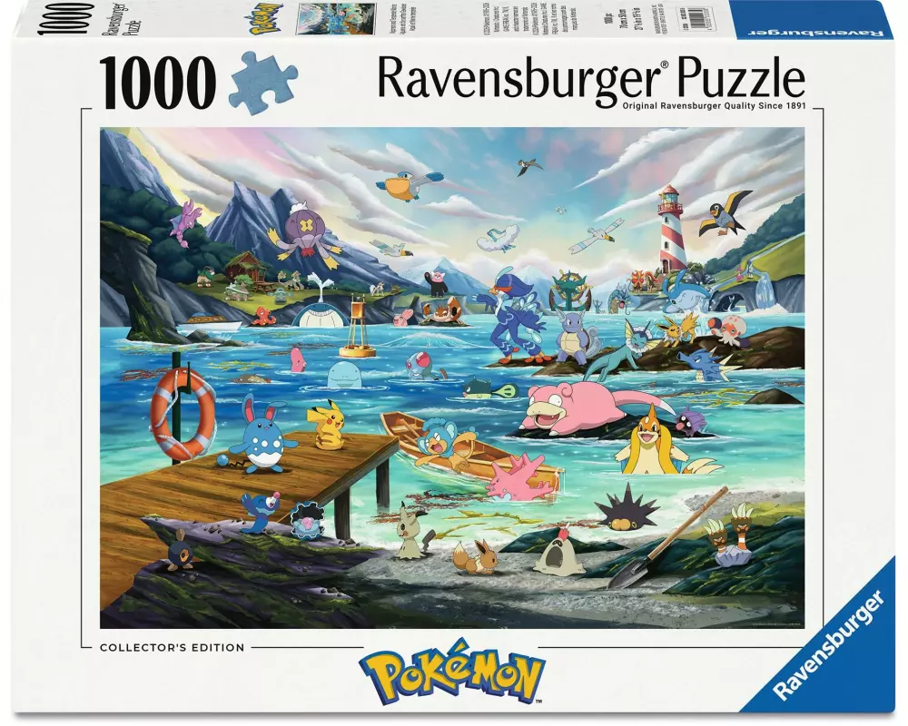 Ravensburger Puzzle Pokémon – Vaporeon and Temperate Marine