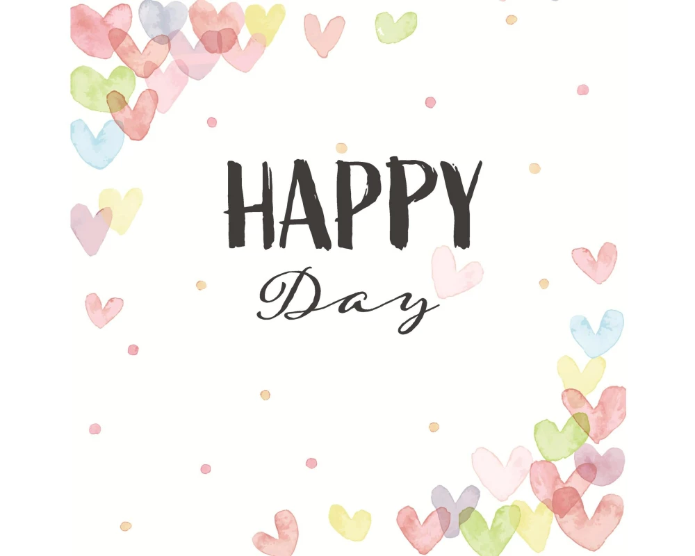 Paper + Design Papierservietten Happy Hearts 33 cm x 33 cm, 20 Stück