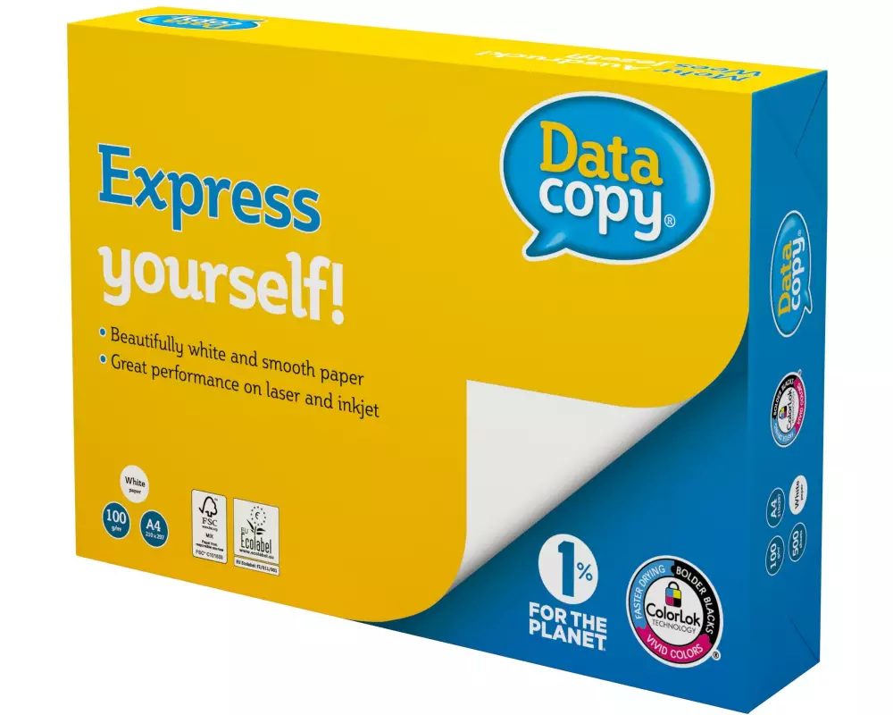Antalis Kopierpapier Data Copy A4 Hochweiss 100 g/m², 500 Blatt