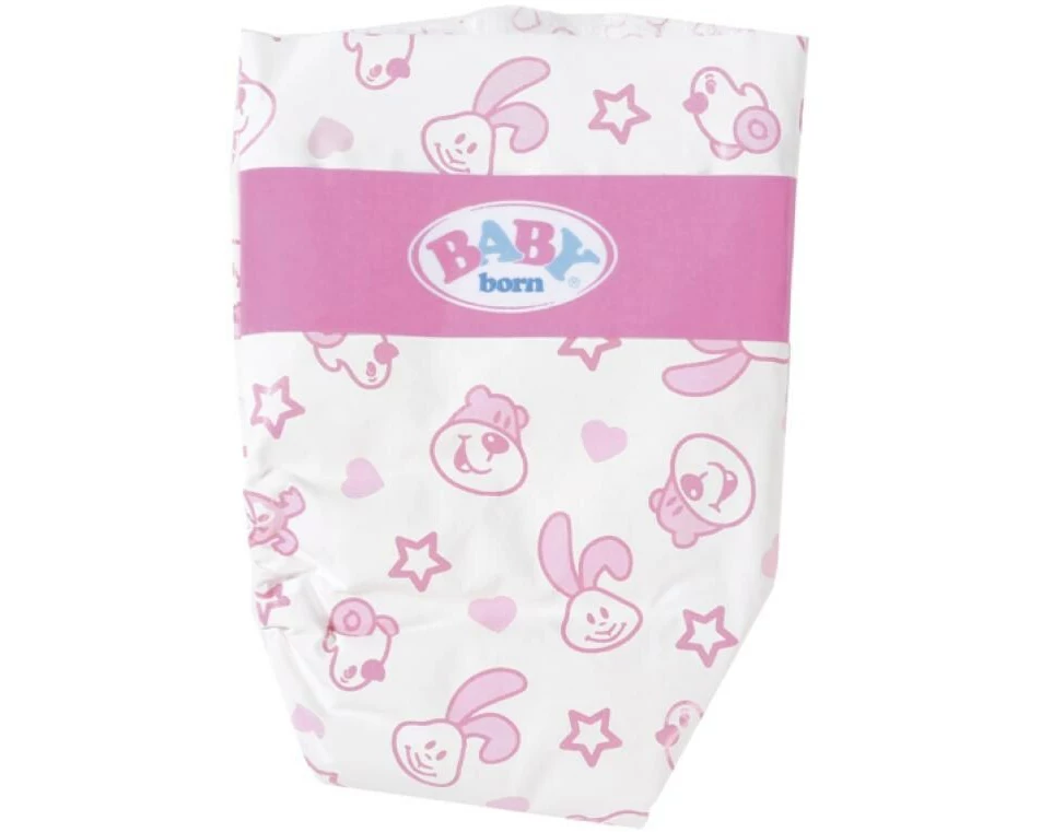 Baby Born Puppenzubehör Windeln Pink