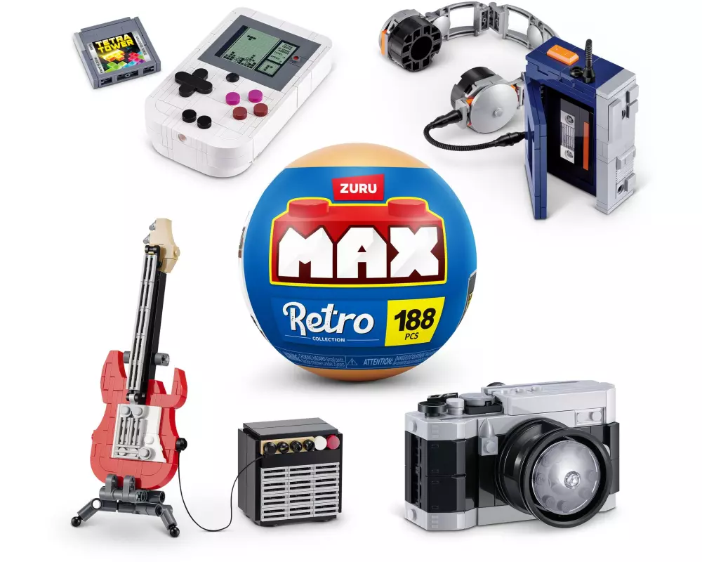 Zuru MAX MAX – Retro Blau, Assortiert