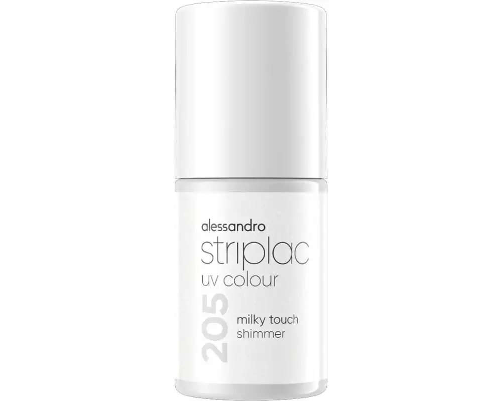 alessandro Nagellack Striplac UV Colour 205 Milky Touch