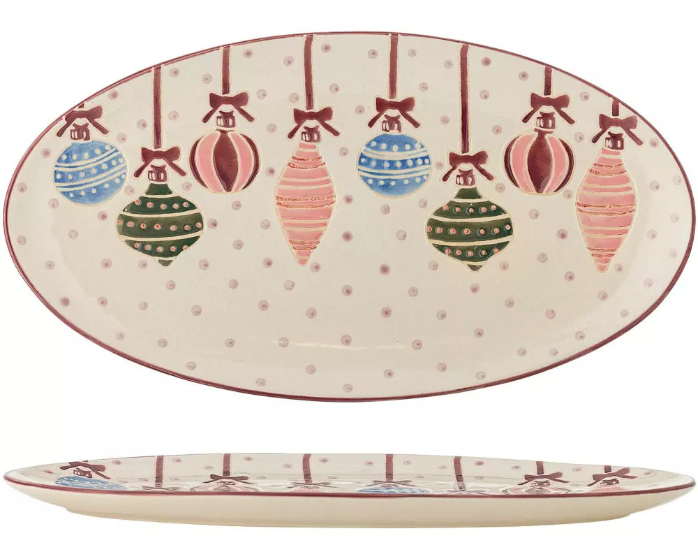 Bloomingville Servierplatte Ornamentia 32 cm