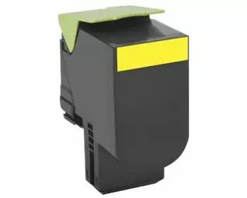 LEXMARK 800S4 toner cartridge yellow standard capacity 2.000 pages 1-pack