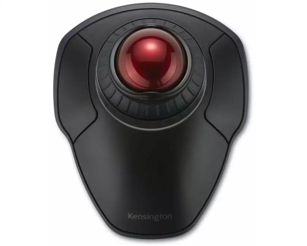 Kensington Trackball Wireless mit Scroll-Ring Schwarz