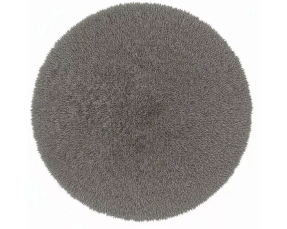 Conceptum Hypnose Weichnachtsteppich Polyester Grau 100 x 100 cm