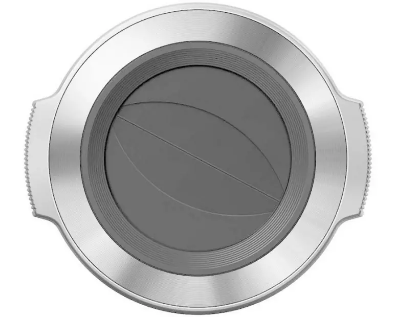 OM-System Objektivdeckel LC-37C Frontdeckel Silber