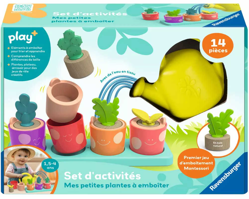play+ Set dactivités: plantes FR