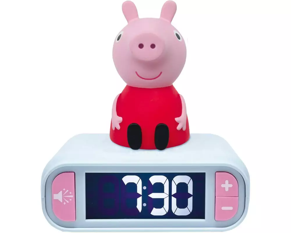 Lexibook Nachtlicht-Wecker Peppa Pig Kinder-Wecker